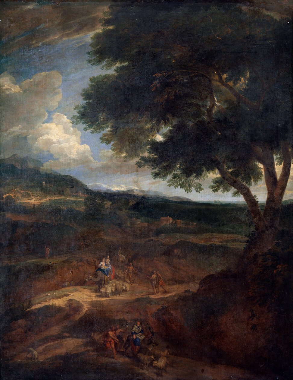 Jacobs Return, 17. eller begyndelsen af 1700-tallet af Cornelis Huysmans