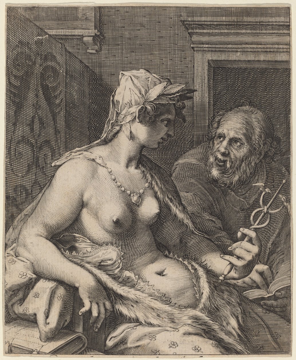 Poesi af Cornelis Jacobsz Drebbel, after Hendrik Goltzius