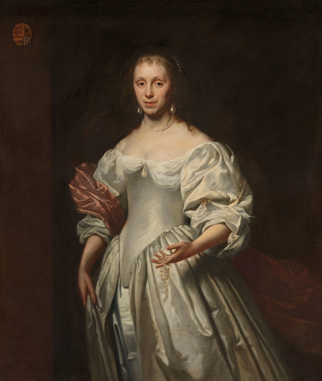 Portræt af Cornelia Craen van Haeften Portræt af Cornelia Craen van Haeften (1622-1678) af Cornelis Janssens van Ceulen (II) (attributed to)