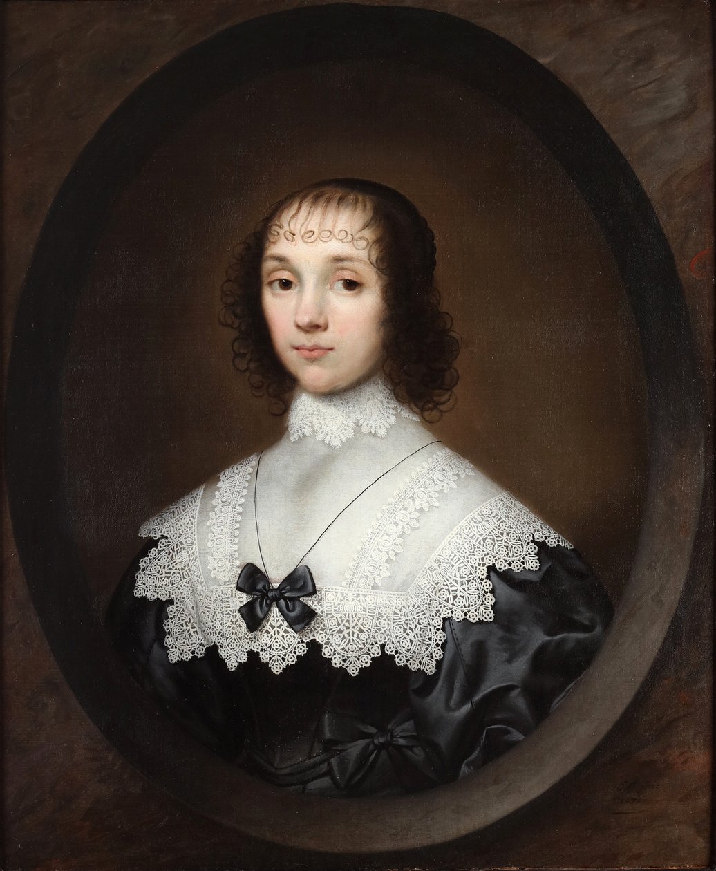 Portræt af Lady Waterpark af Cornelis Janssens van Ceulen