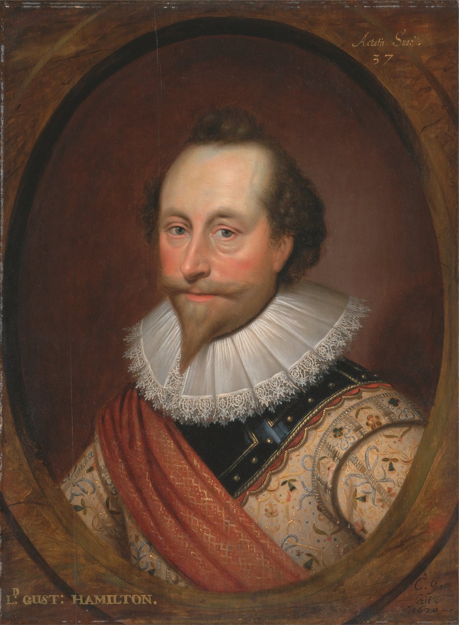 Sir Alexander Temple af Cornelis Janssens van Ceulen