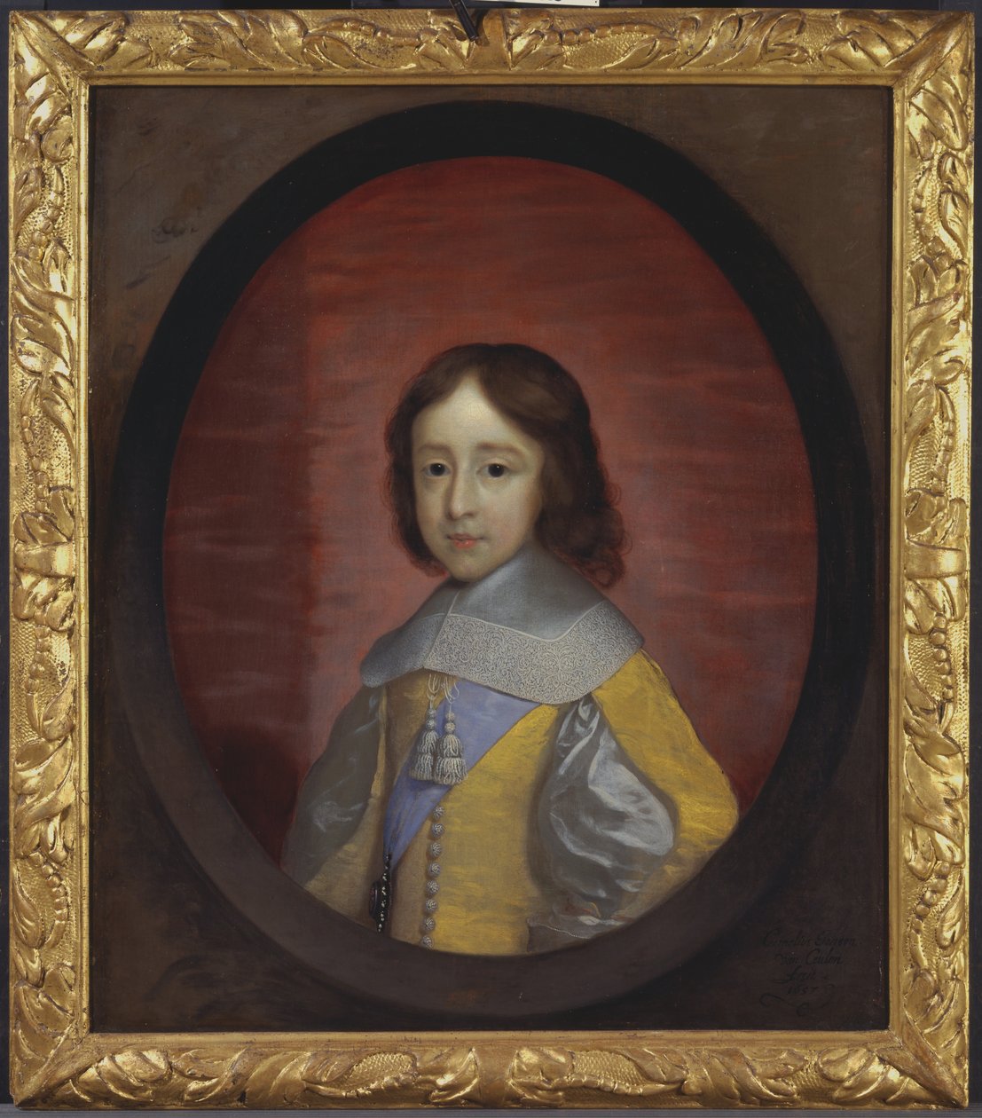 William III, prins af Orange, som barn af Cornelis Janssens van Ceulen