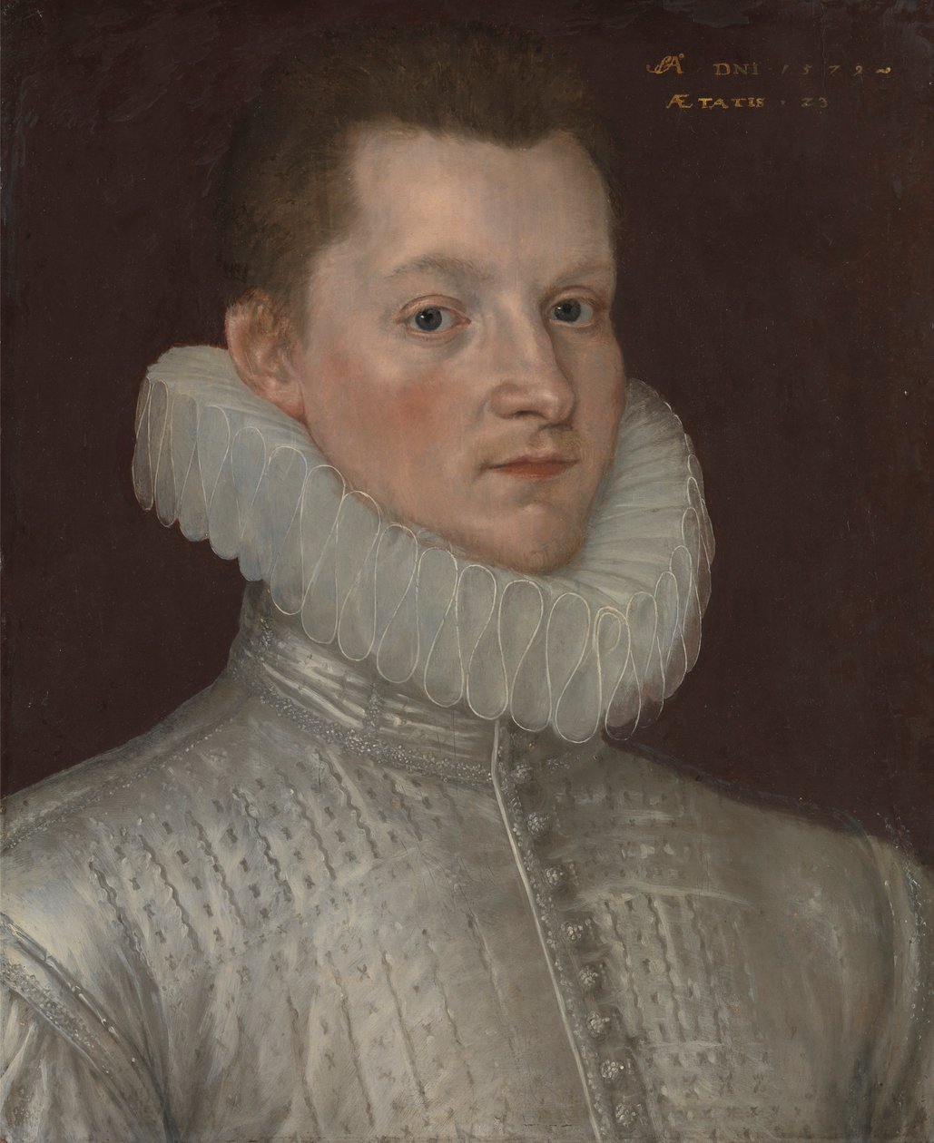Sir John Smythe af Westenhanger, Kent (1557–1608) af Cornelis Ketel