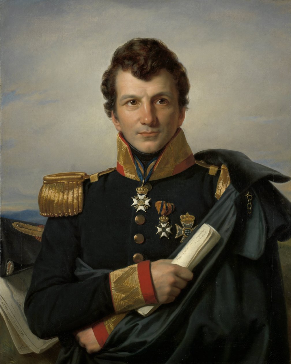Johannes van den Bosch (1780-1844), generalguvernør i Hollandsk Ostindien, koloniminister Grev Johannes van den Bosch (1780-1844), generalguvernør i Hollandsk Ostindien, koloniminister af Cornelis Kruseman (signed by artist)