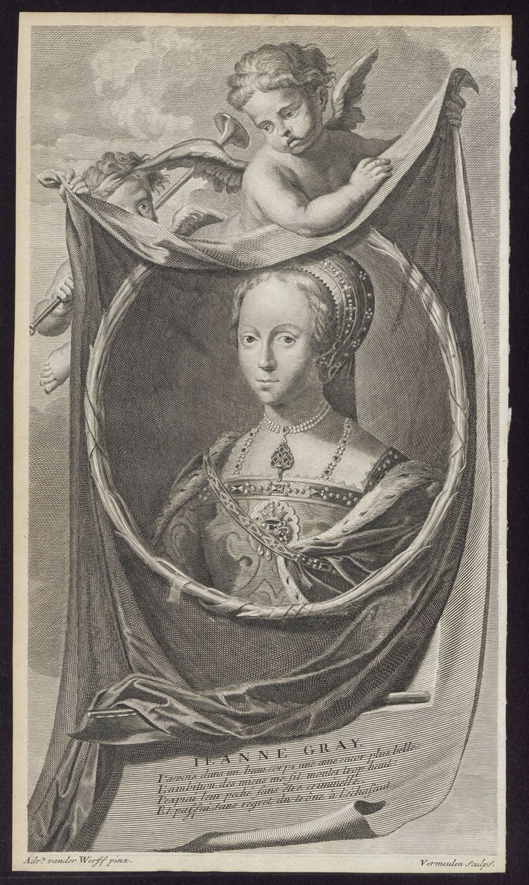 Jane Grey, 1697 af Cornelis Martinus Vermeulen