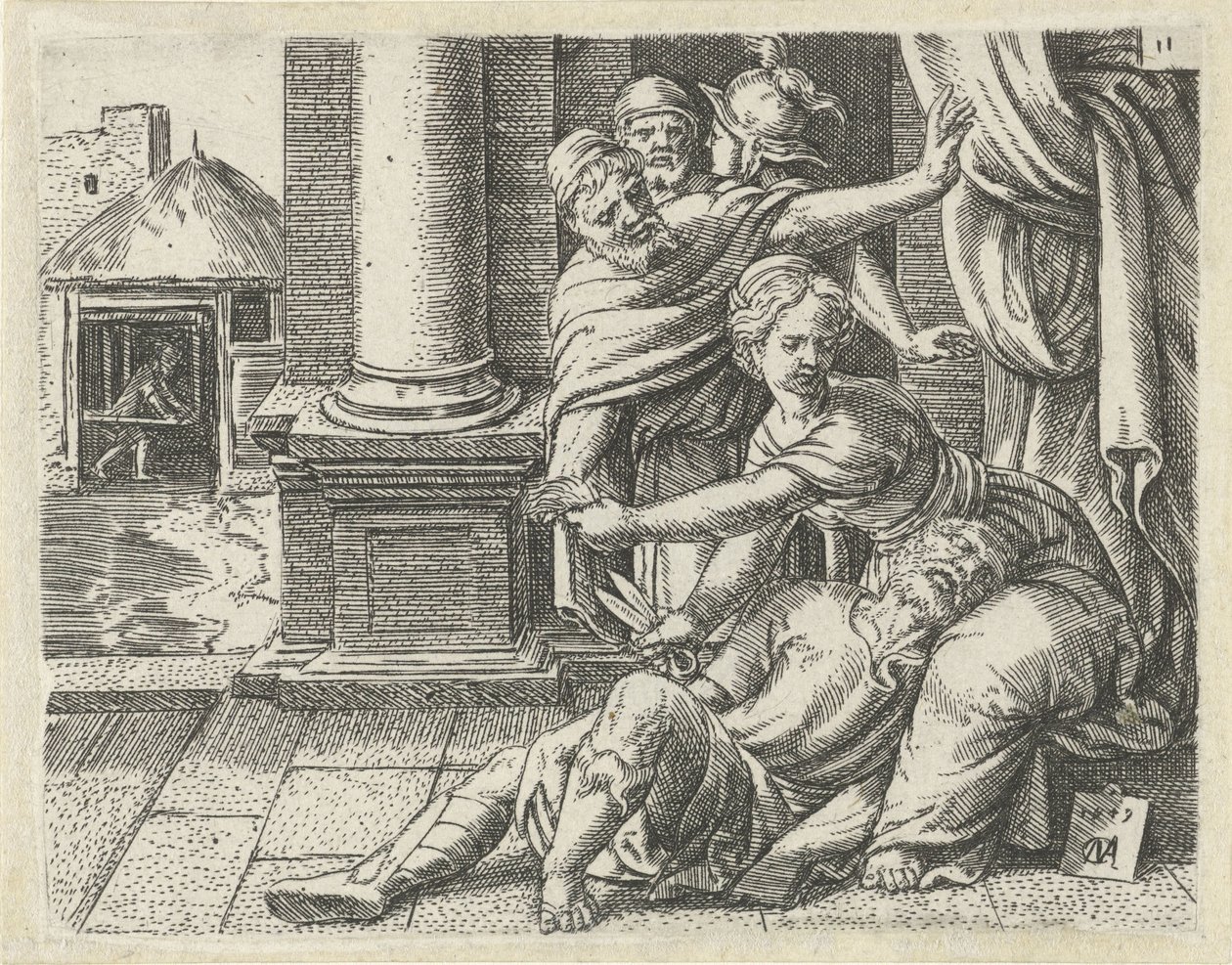 Samson og Delila History of Samson (serietitel) af Cornelis Massijs