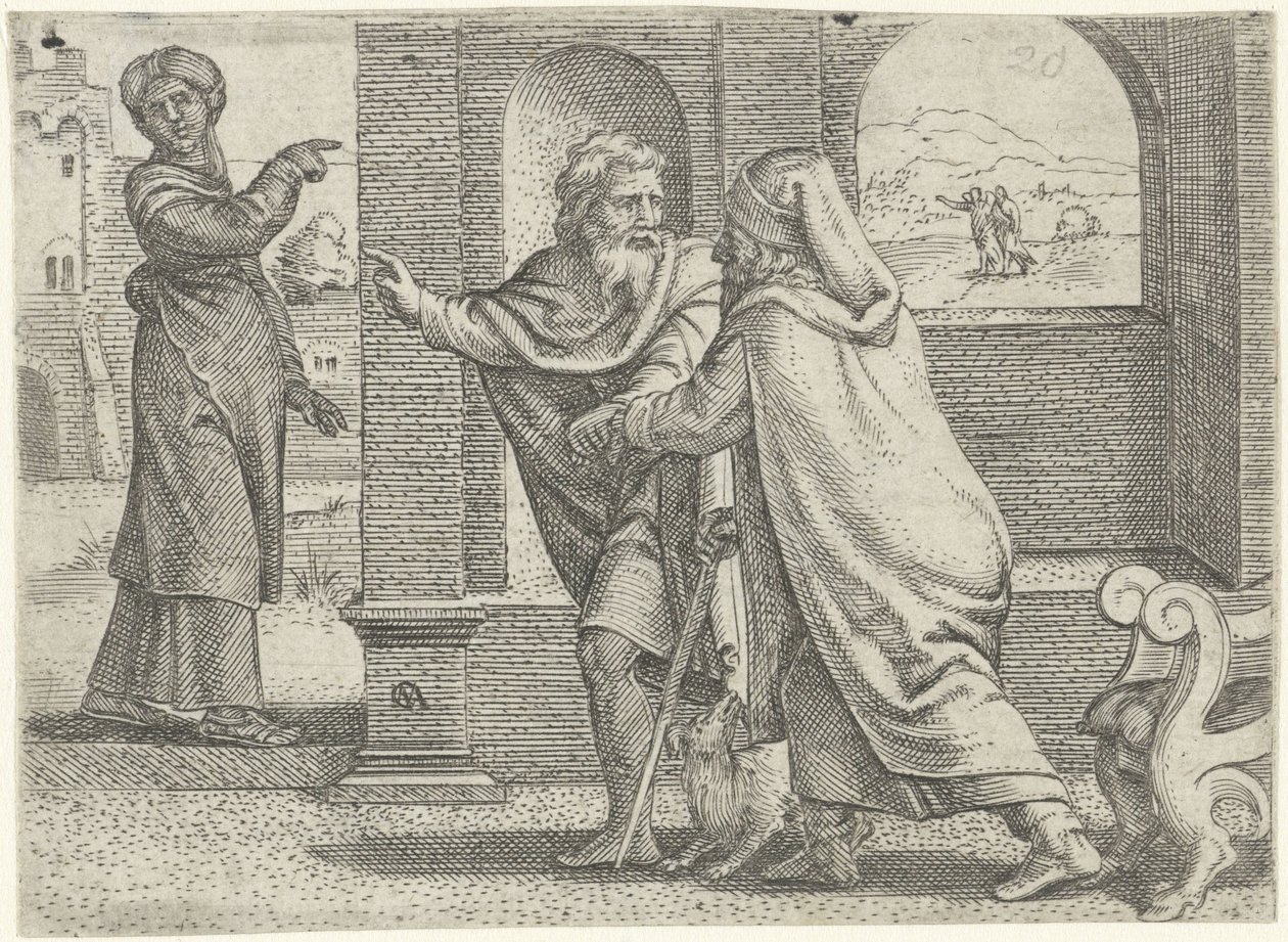 Tobias tilbagevenden Historien om Tobias (serietitel) af Cornelis Massijs