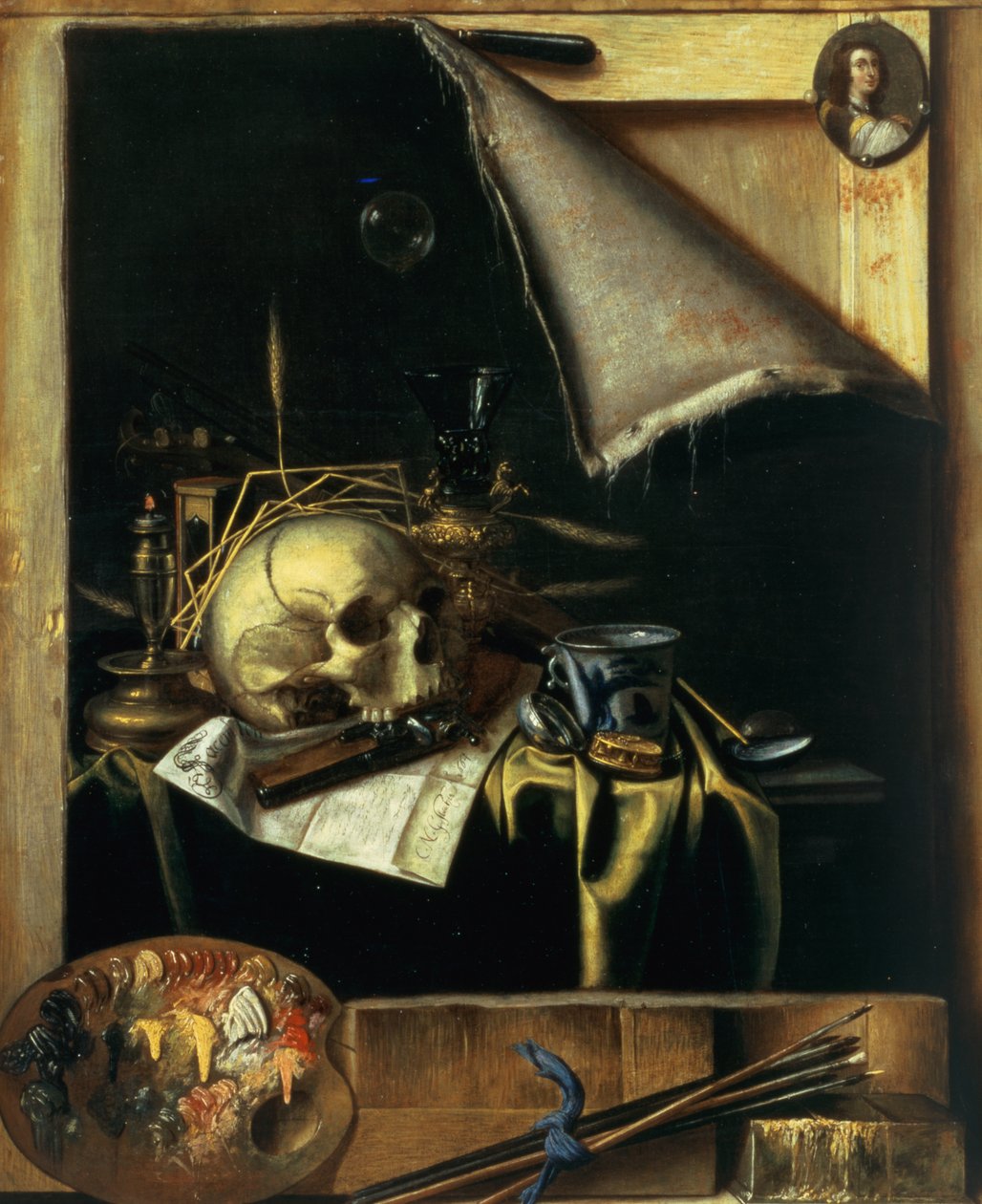 Vanitas (Stilleben - Trompe l