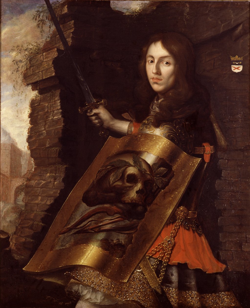 Portræt af grev Pontus Fredrik De la Gardie (1630-1692), af Picolet, Cornelis (1626-1679). Olie på lærred af Cornelis Picolet
