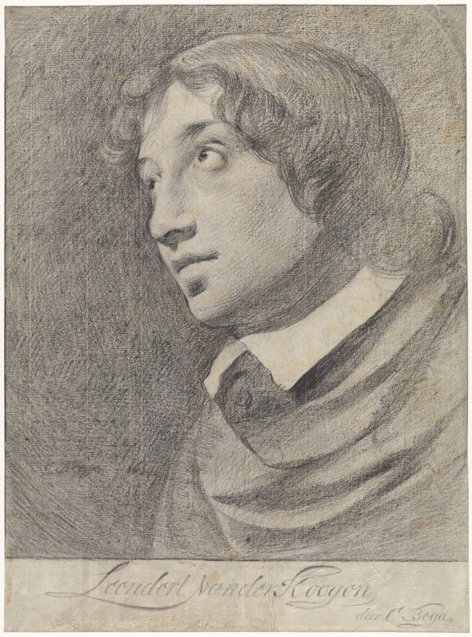 Portræt af Leendert van der Cooghen af Cornelis Pietersz. Bega