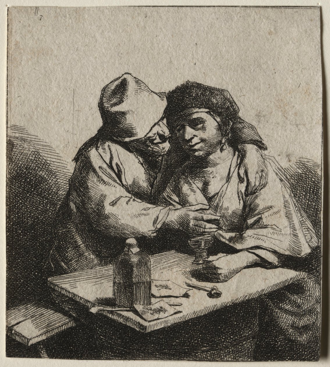 Det Amorøse Par. af Cornelis Pietersz Bega