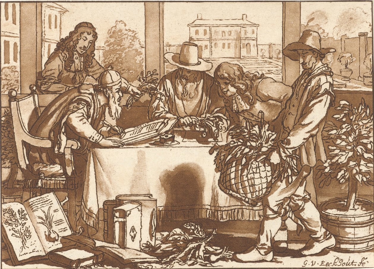 botaniker af Cornelis Ploos van Amstel