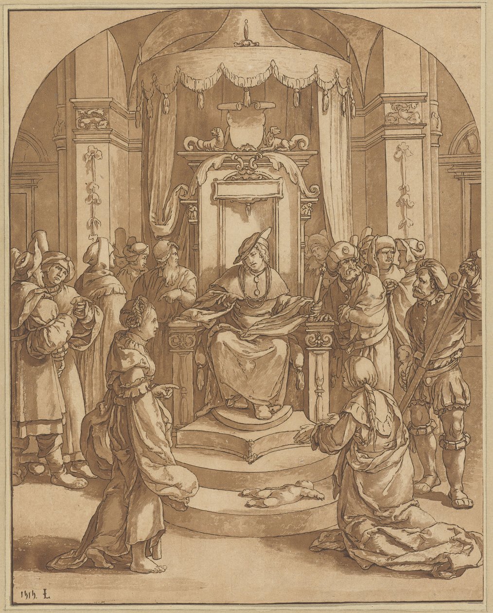 Salomons dom af Cornelis Ploos van Amstel