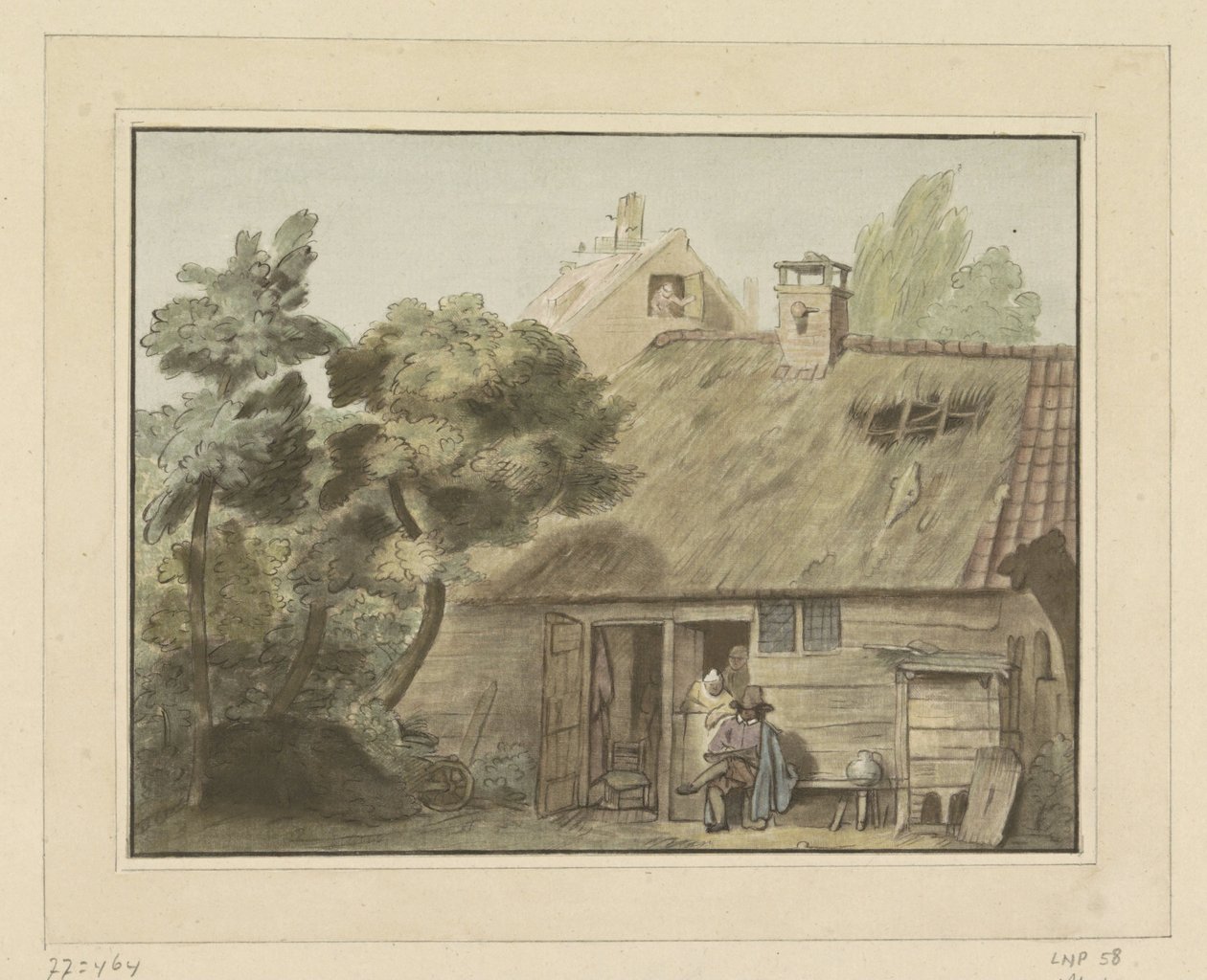 Tegner for gård af Cornelis Ploos van Amstel