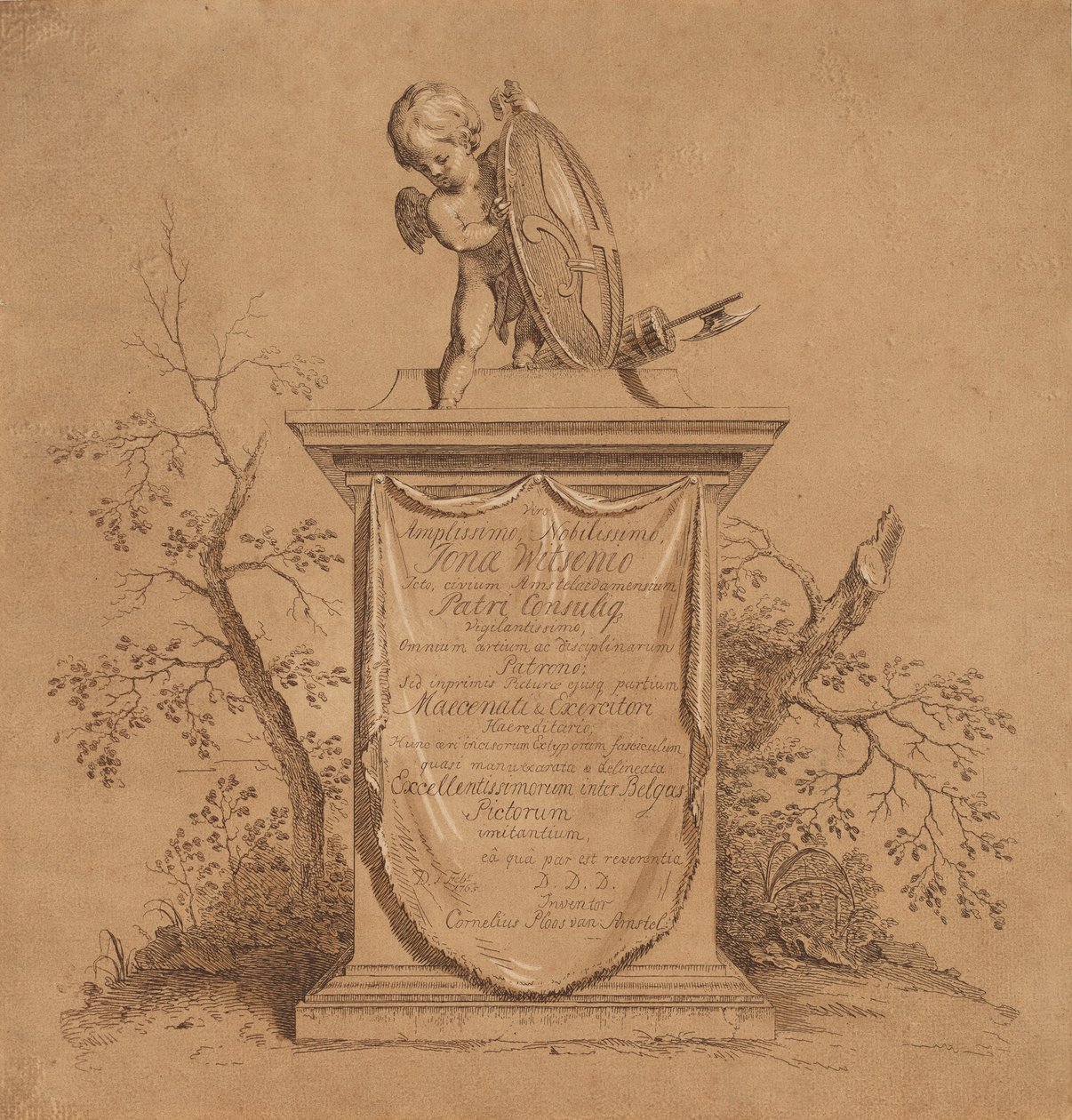Titelblad, 1765. af Cornelis Ploos van Amstel