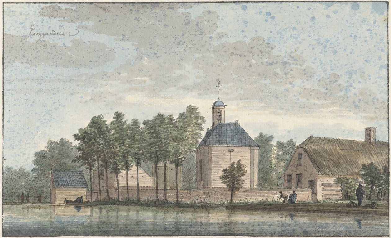 Landsbyen Hoogmade af Cornelis Pronk (possibly)
