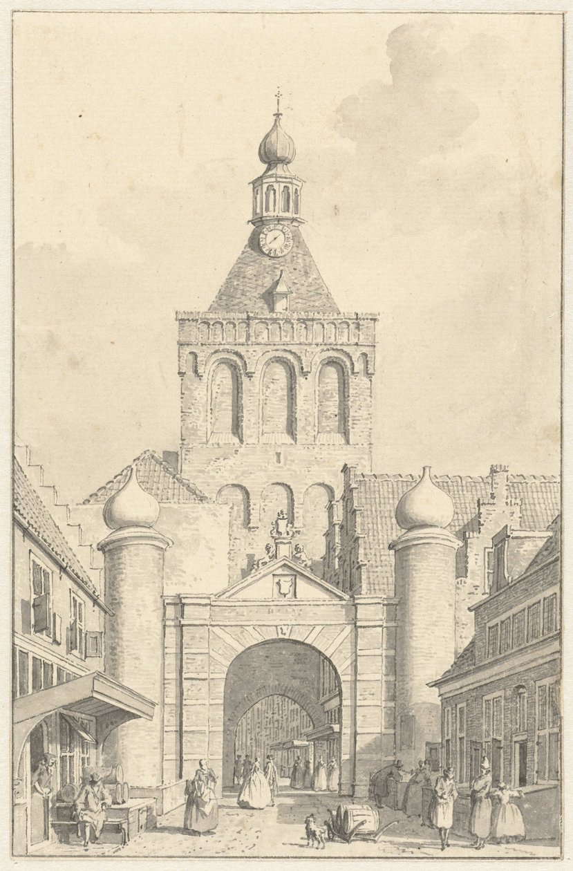 Binnenpoort i Culemborg af Cornelis Pronk