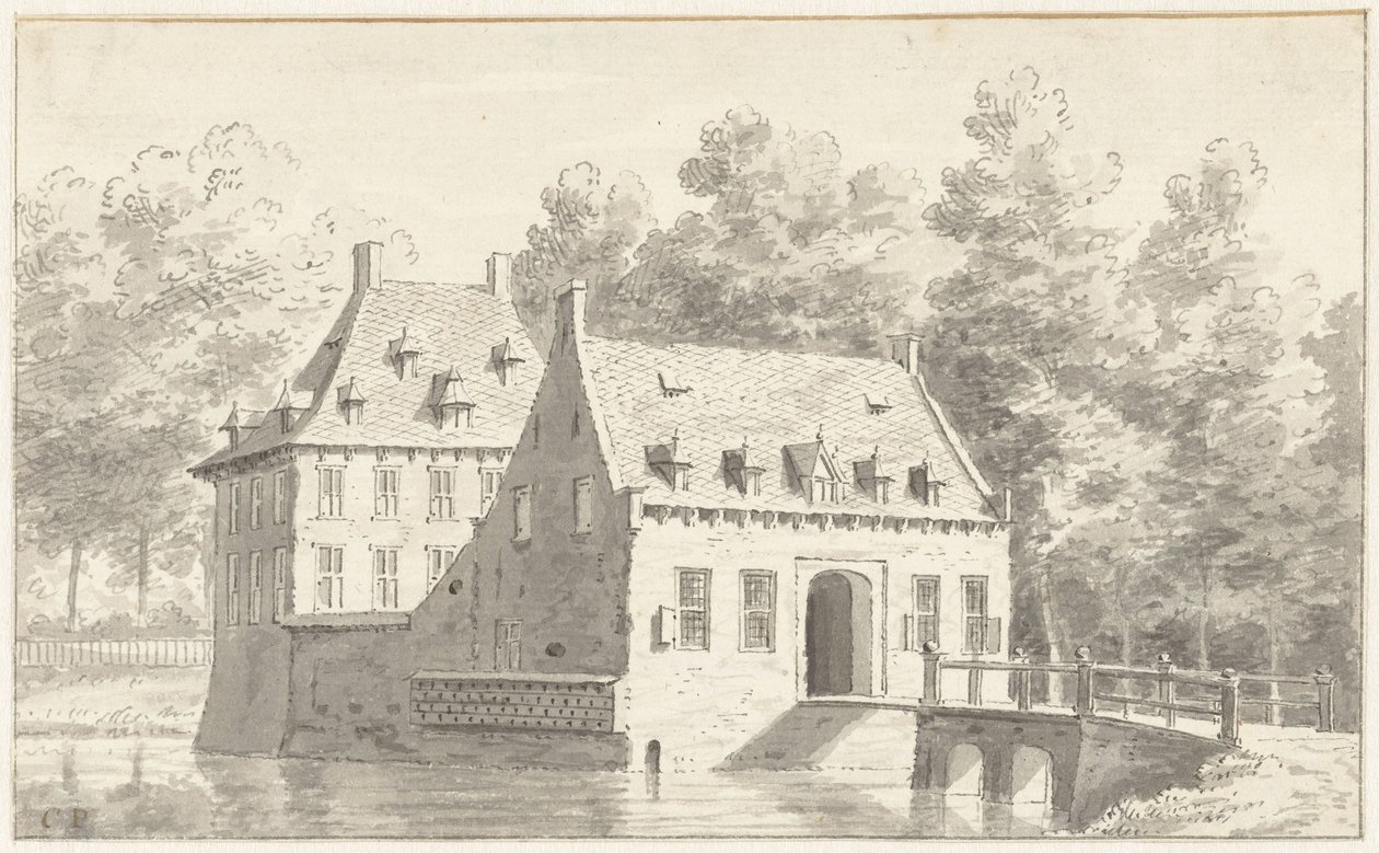 Huset i Druten i Gelderland af Cornelis Pronk