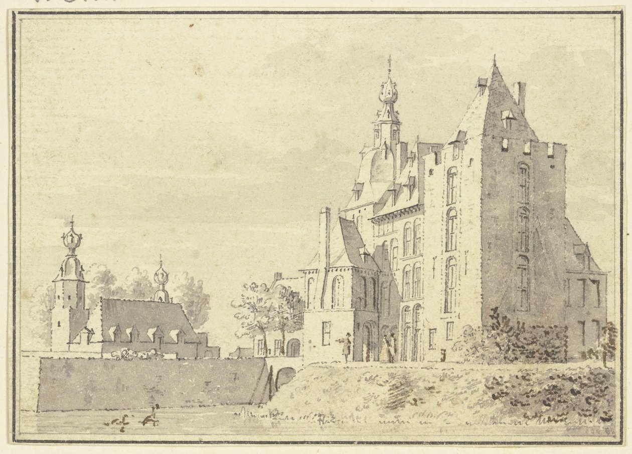 Huset den Ooy set forfra af Cornelis Pronk