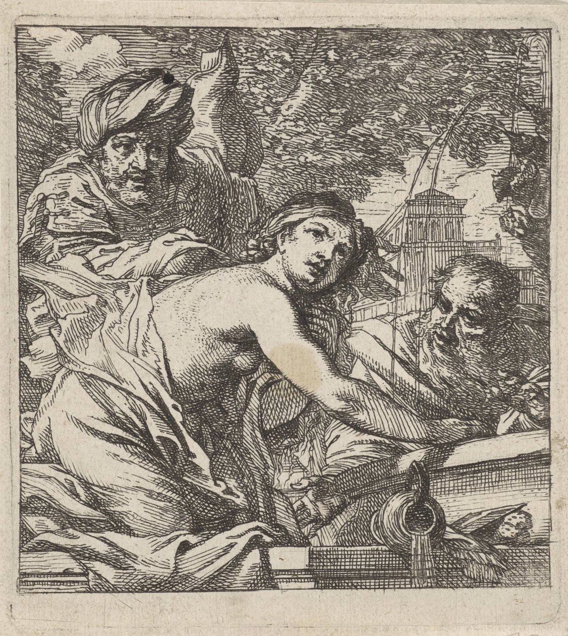 Susanna og de ældste af Cornelis Schut (I)