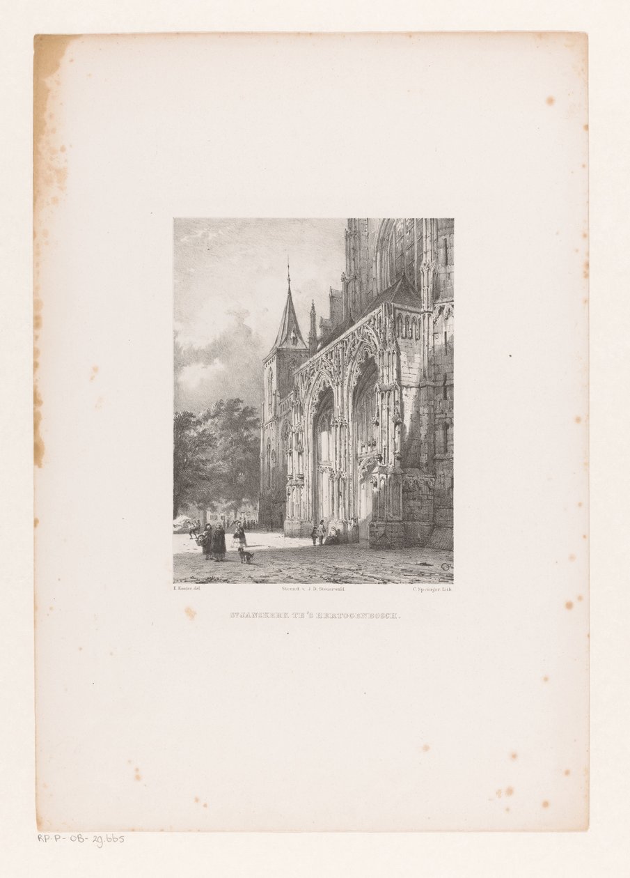 Johannes Domkirken i Den Bosch St. Jankerk i 