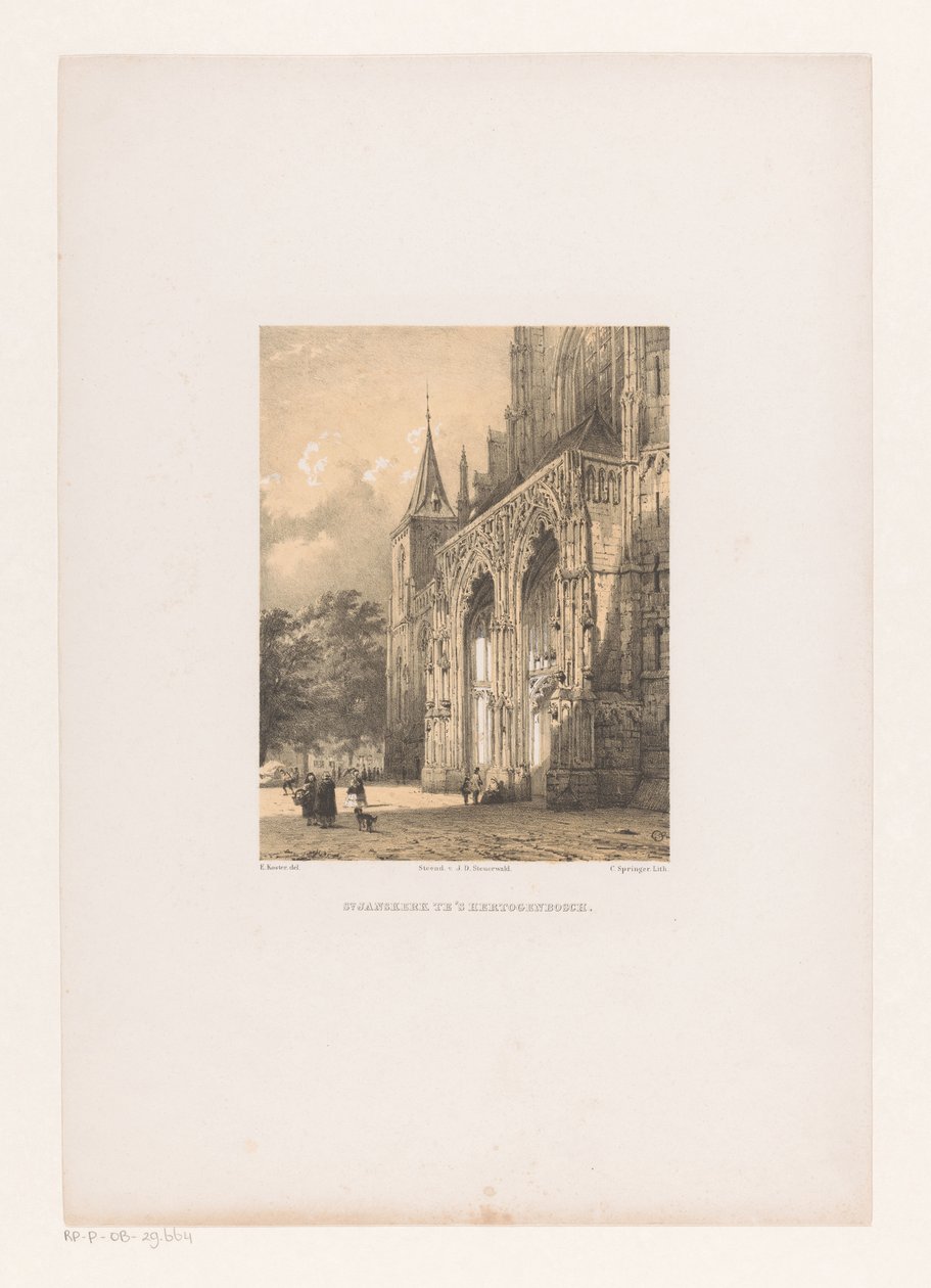 Johannes Domkirken i Den Bosch St. Jankerk i 