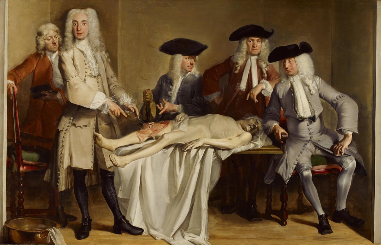 Dr. Willem Röells anatomiske forelæsning af Cornelis Troost