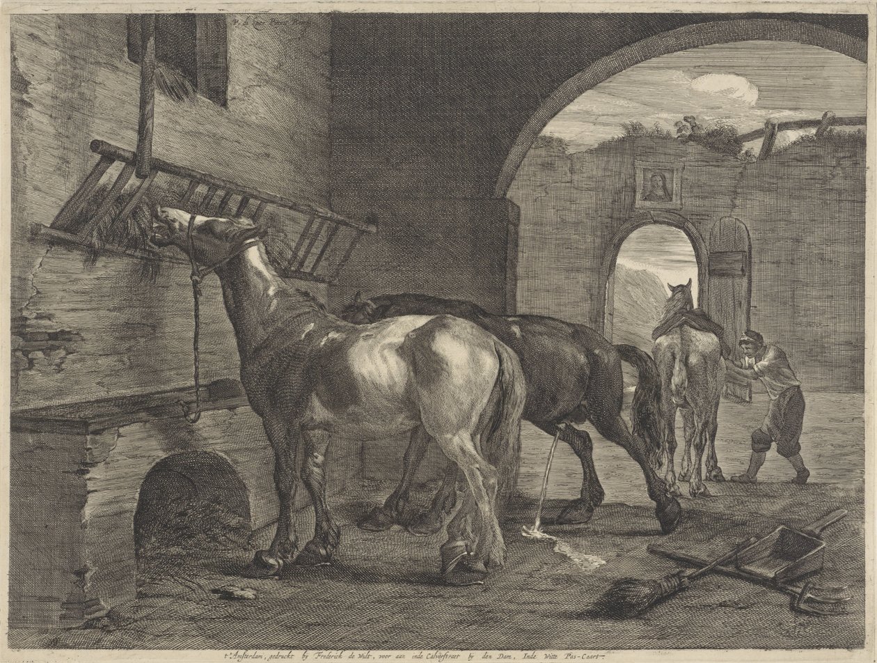 Stabil af Cornelis Visscher (II)