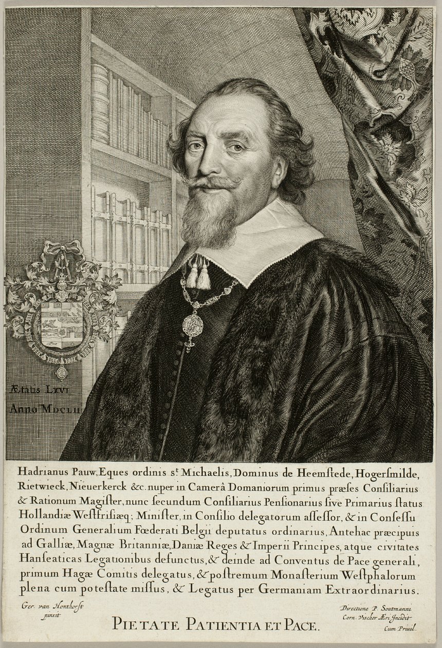 Adriaen Pauw, Lord of Heemstede af Cornelis Visscher