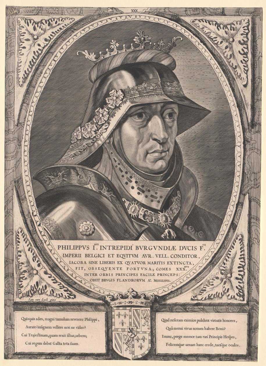 Den hellige romerske kejser Maximilian I (print) af Cornelis Visscher