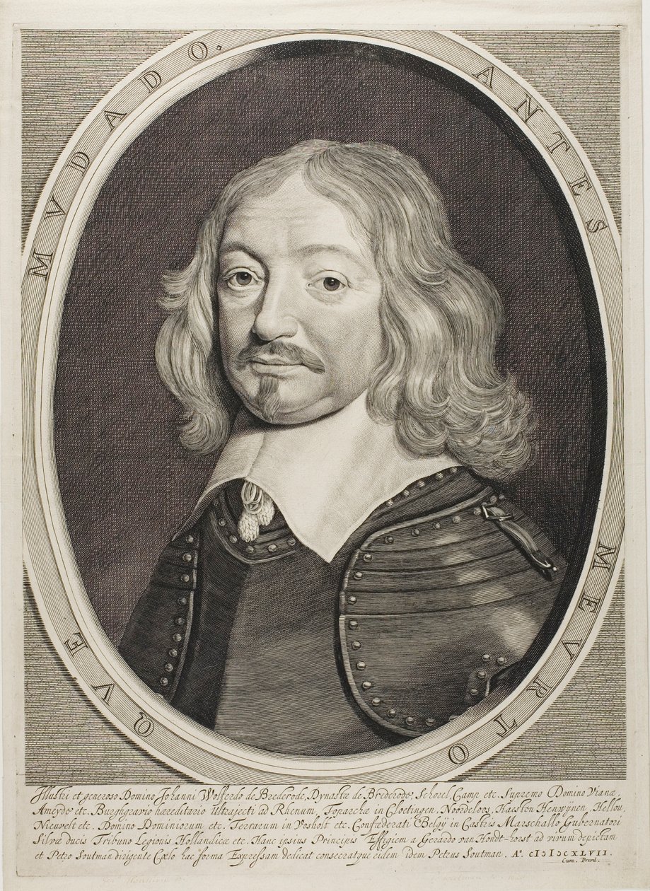 Johann Wolfert van Brederode, fra Effigies Variae af Cornelis Visscher