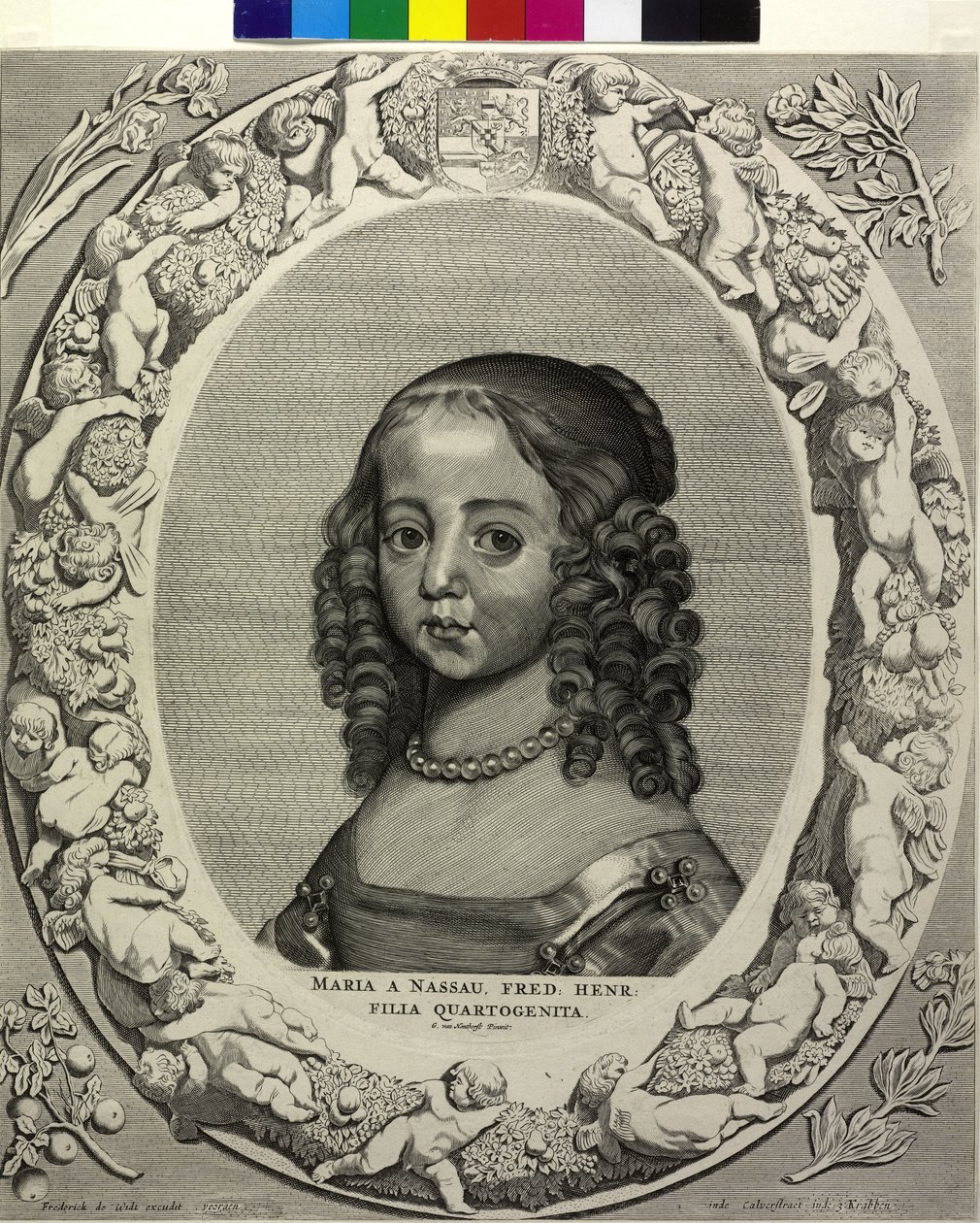 Prinsesse af Orange Mary af Cornelis Visscher