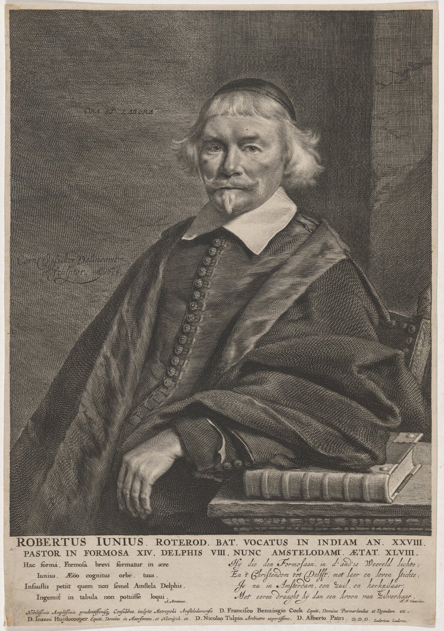 Robert Junius af Cornelis Visscher