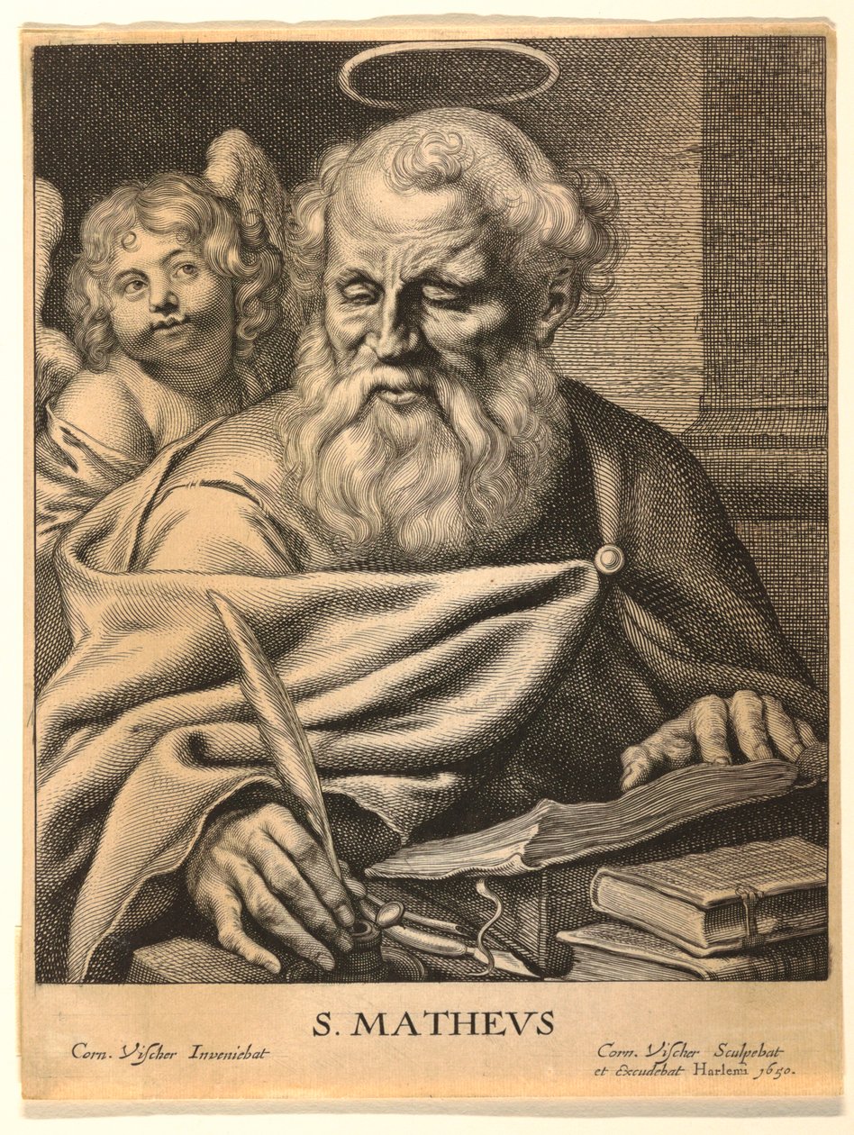 St. Matthew (S.Mathevs) af Cornelis Visscher