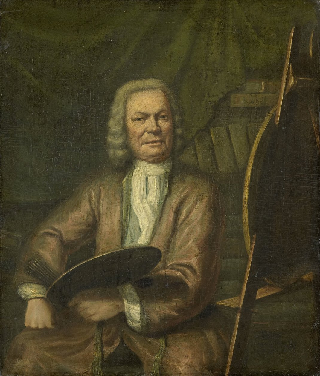 Portræt af Jan Maurits Quinkhard, maler af Cornelis Wever