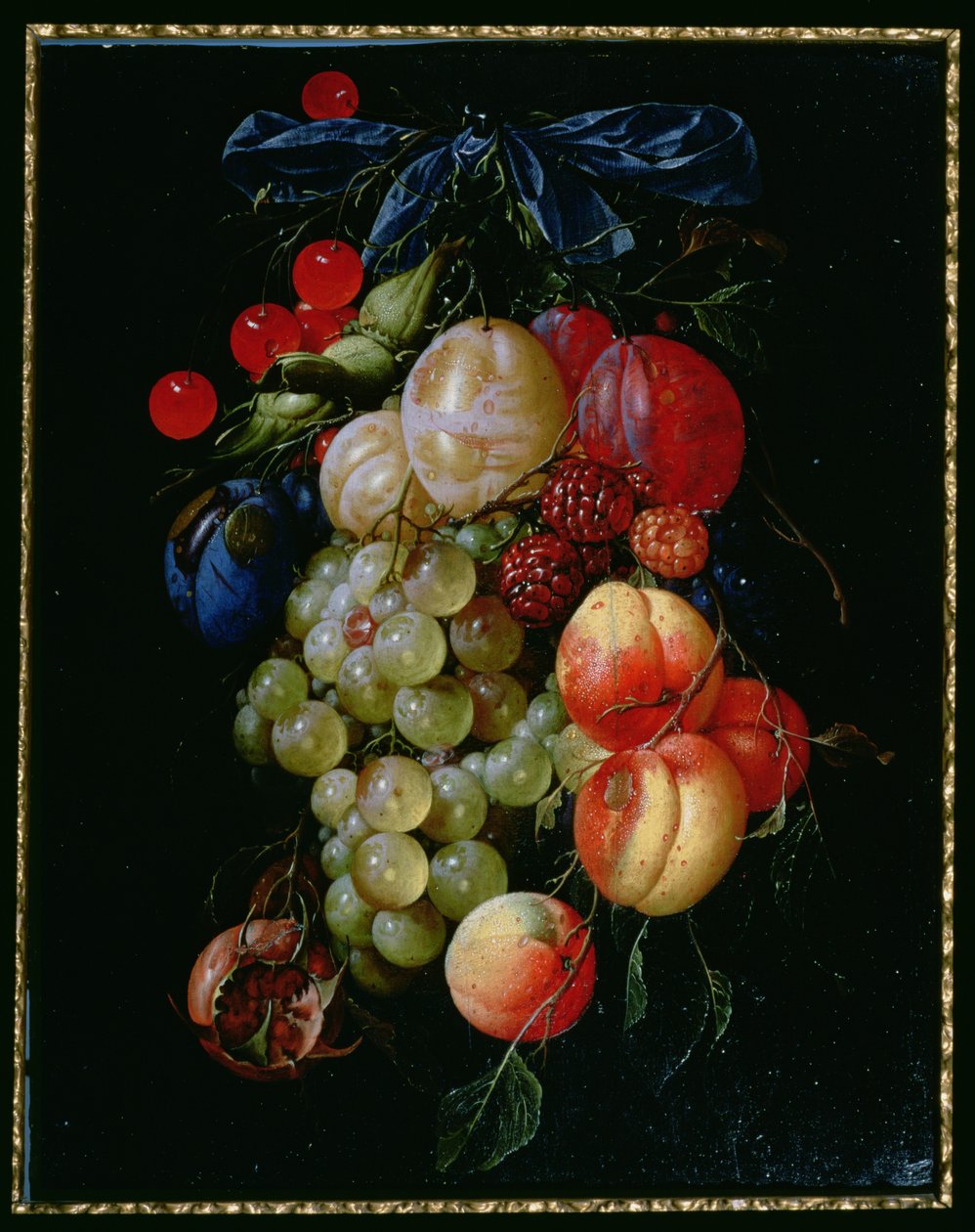 En krans af frugt af Cornelis de Heem