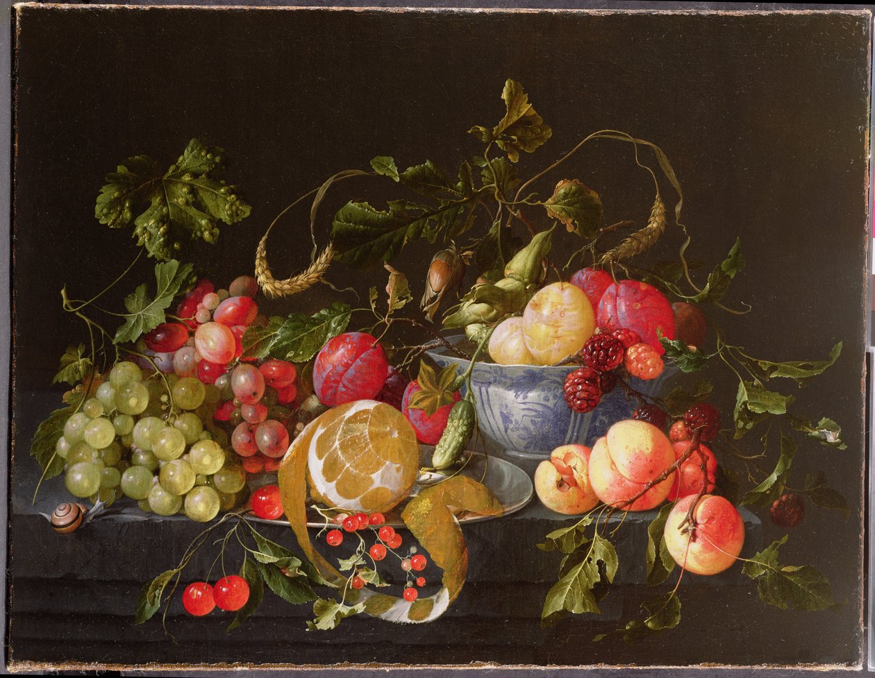 Et Stilleben af Frugt af Cornelis de Heem