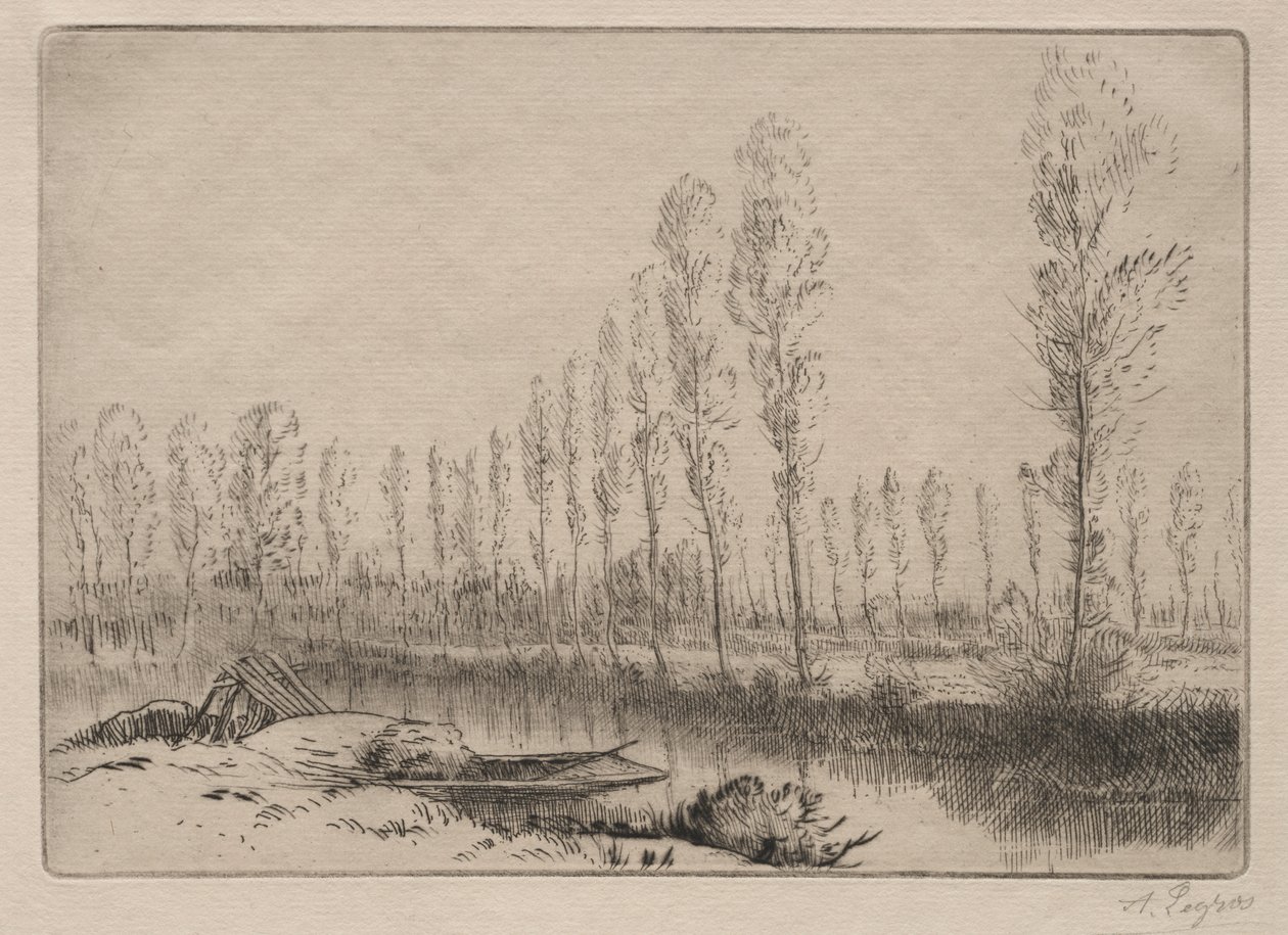 Tæt på Amiens, tørvemoser af Cornelis de Visscher