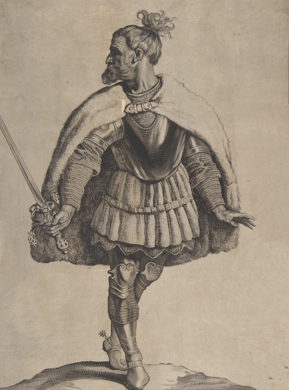 Svevus, fra serien Peplus, sive Gothorum, Heruolorum..., 1650. af Cornelis de Visscher
