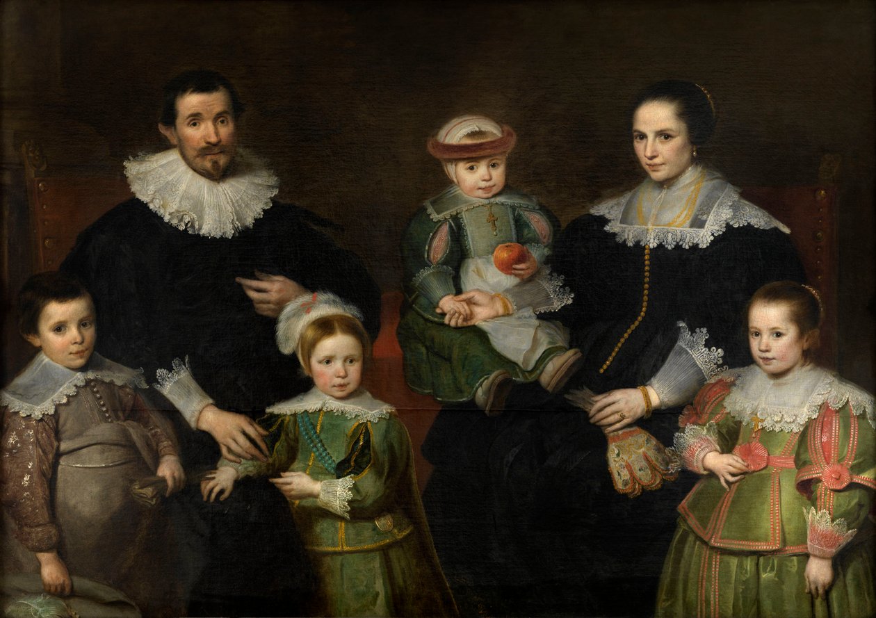 Familieportræt af Cornelis de Vos