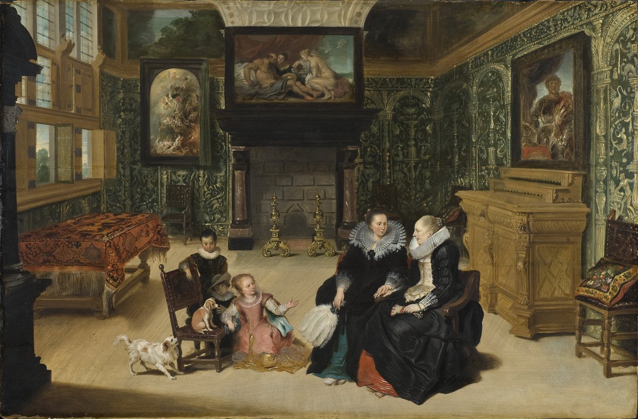 Interiør, kaldet ""Rubens