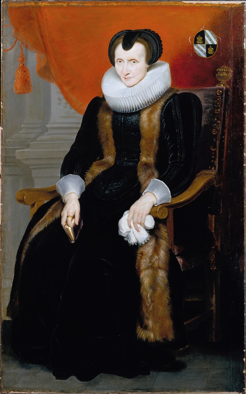 Gammel dame af Cornelis de Vos