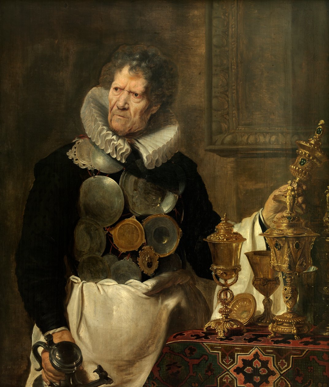 Portræt af Abraham Grapheus af Cornelis de Vos