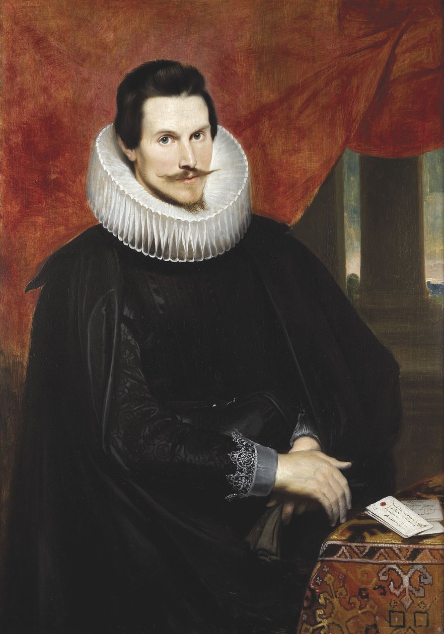 Portræt af Joris Vekemans af Cornelis de Vos