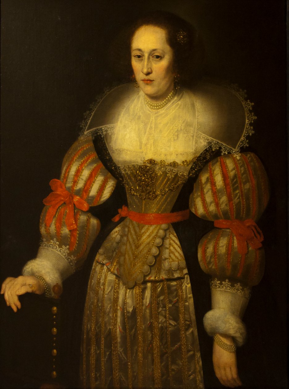 Portræt af en dame af Cornelis de Vos