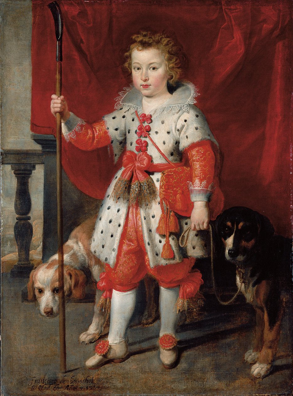 Portræt af en dreng, traditionelt kaldet Francois de Boisschot af Cornelis de Vos