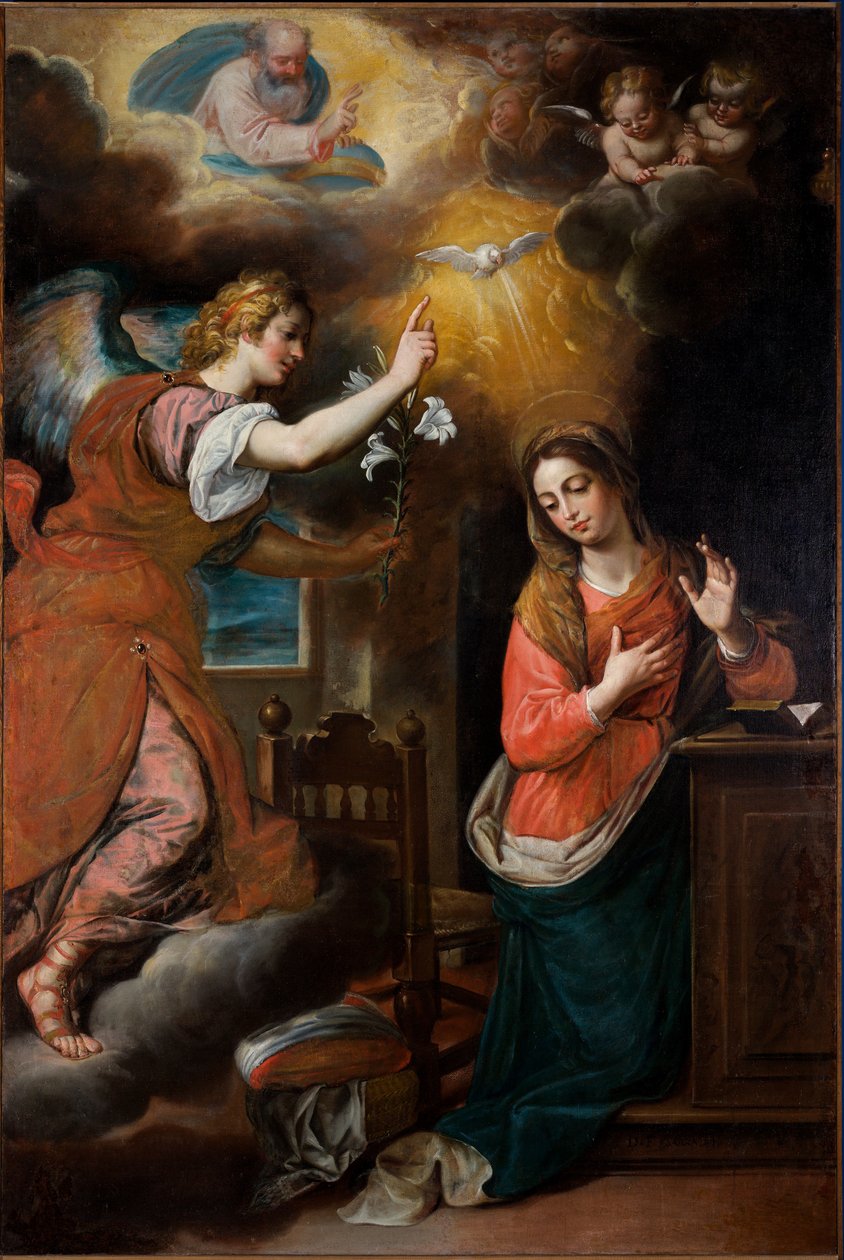 Bebudelse, efter 1600 (olie på lærred) af Cornelis de Wael