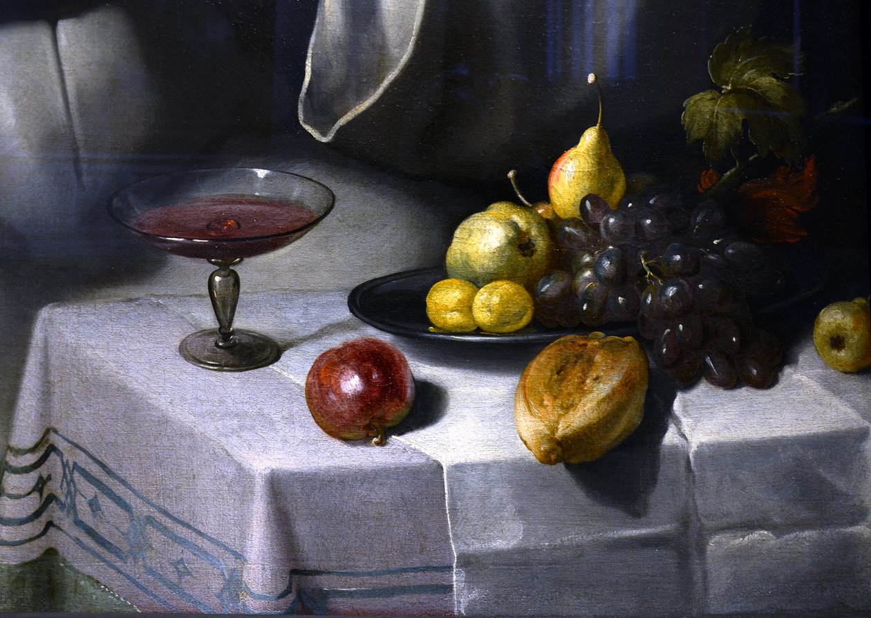 En munk og en nonnes detaljer af Cornelis van Haarlem