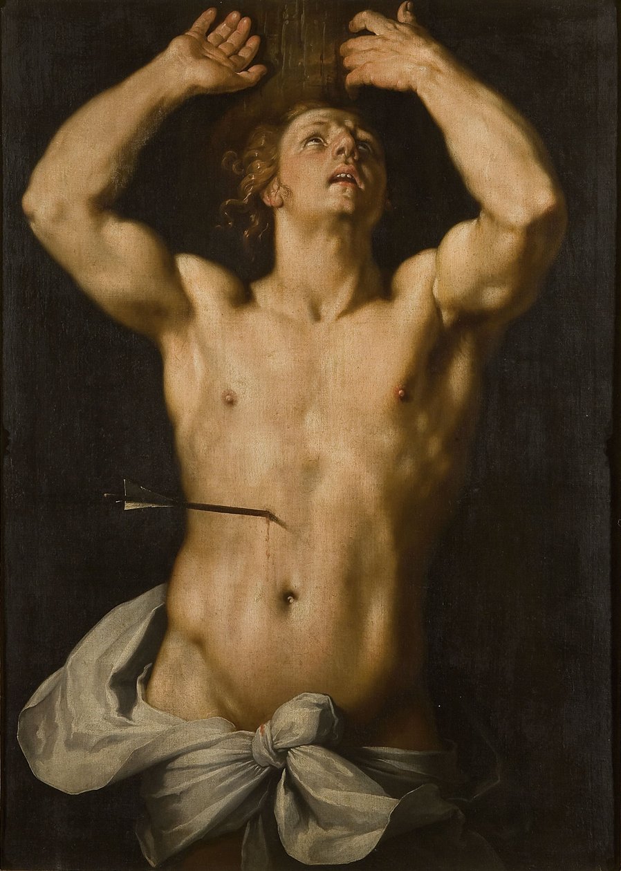 Sankt Sebastian af Cornelis van Haarlem