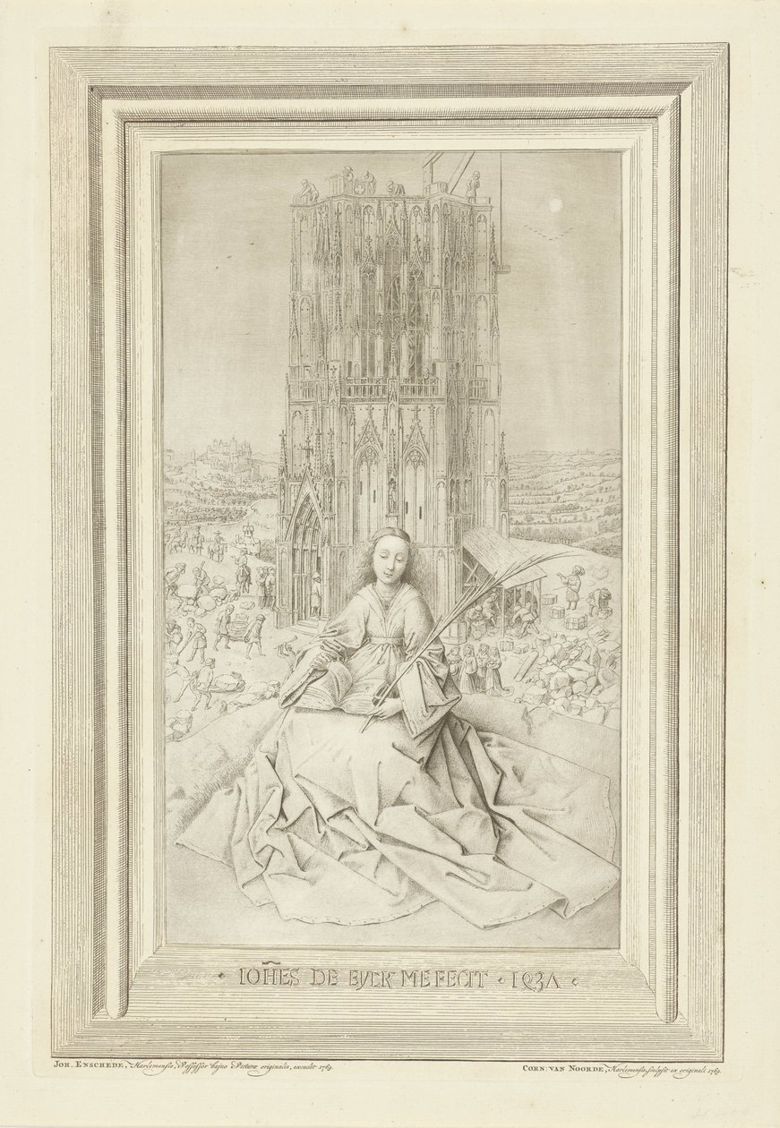 Sankt Barbara af Cornelis van Noorde